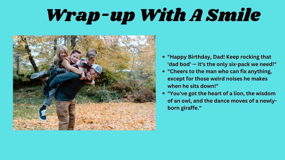 Wrap-up With A Smile