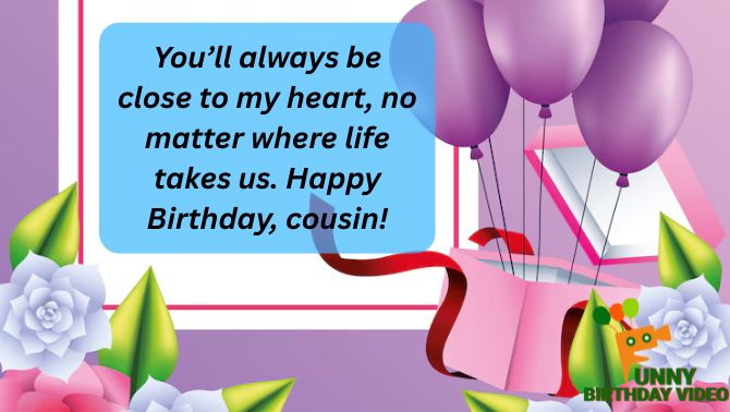 Birthday Message for Cousin