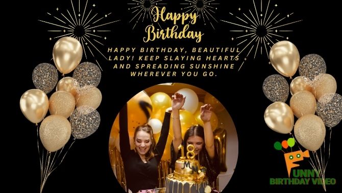 Happy Birthday Beautiful Lady Wishes