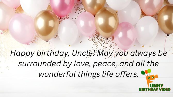 Best Birthday Wishes For Uncle