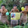 funny birthday video message with silly dance moves and cheerful balloons