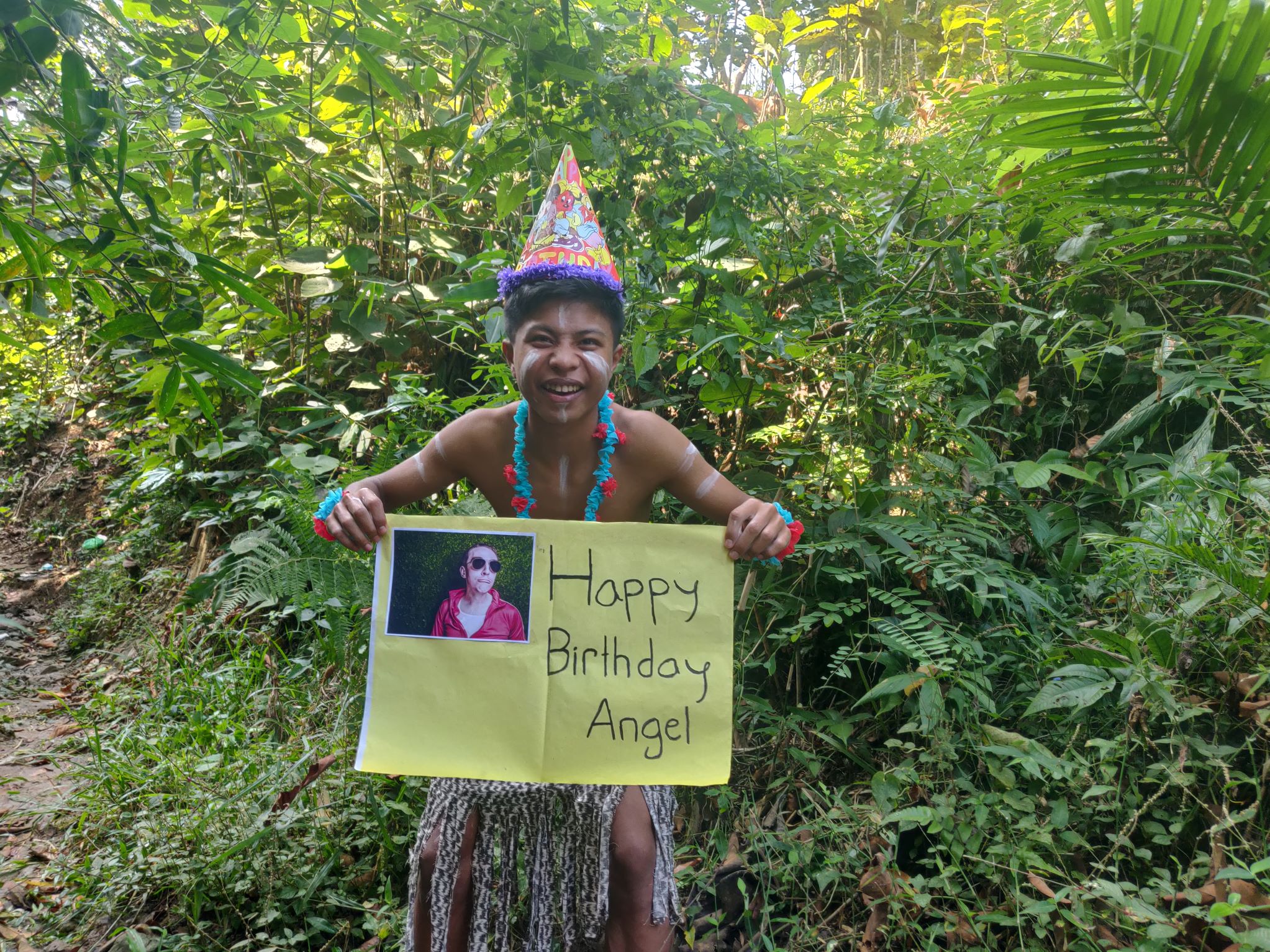 Smiling, lovely, our products are personalized birthday gifts with a custom video and photo message